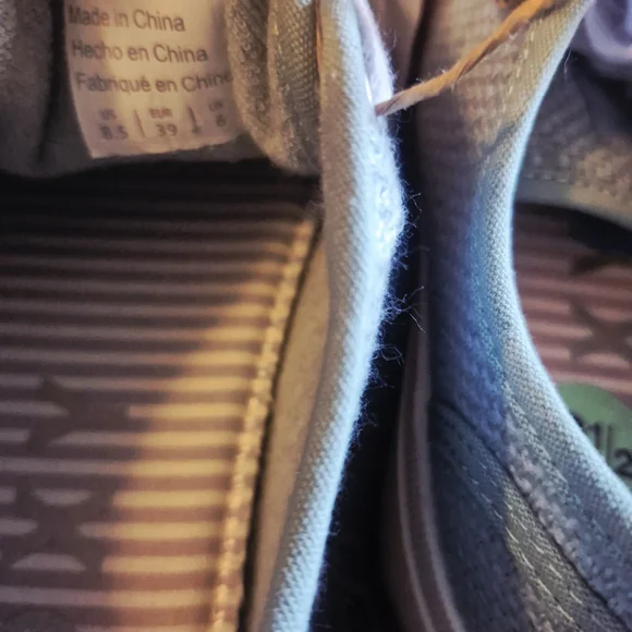 Roxy Marina Blue Sneakers Size 8.5 - Picture 5 of 11